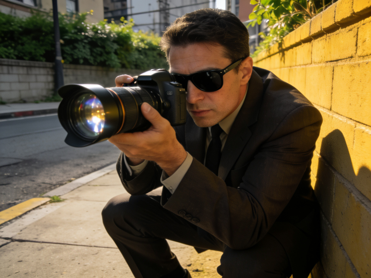 私家侦探进行专业调查